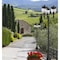 Z-Lite Davina 4 Light Outdoor Post Mounted Fixture, 34.5in. W x 120.25in. H, Black 5016PHBR-3-564P-BK - alternate 3